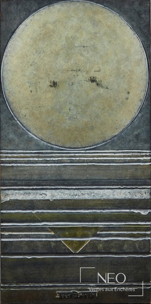 Bronze de Sayed Haider Raza intitulé Paix