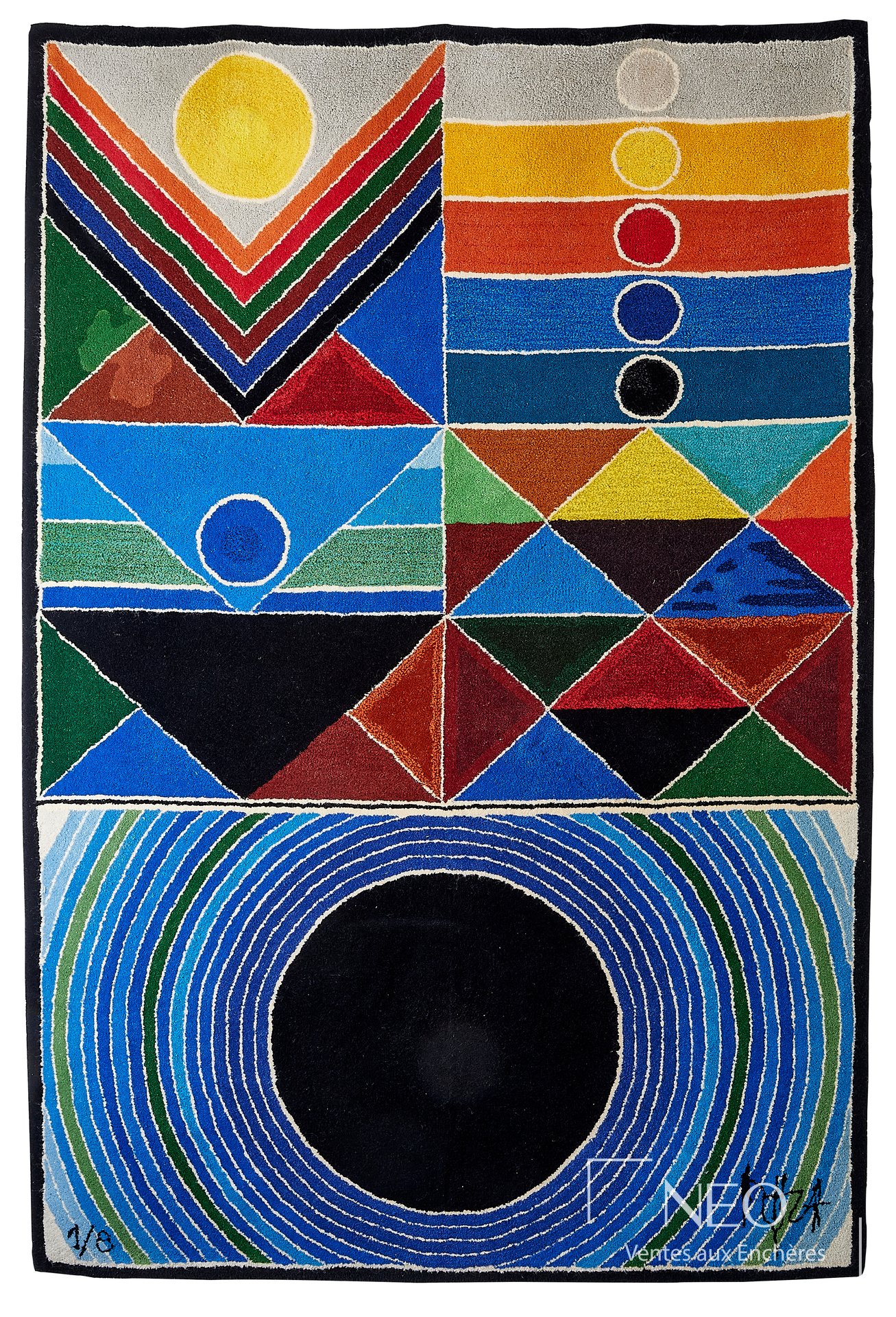 Sayed Haider Raza, Prakriti, tapisserie en laine