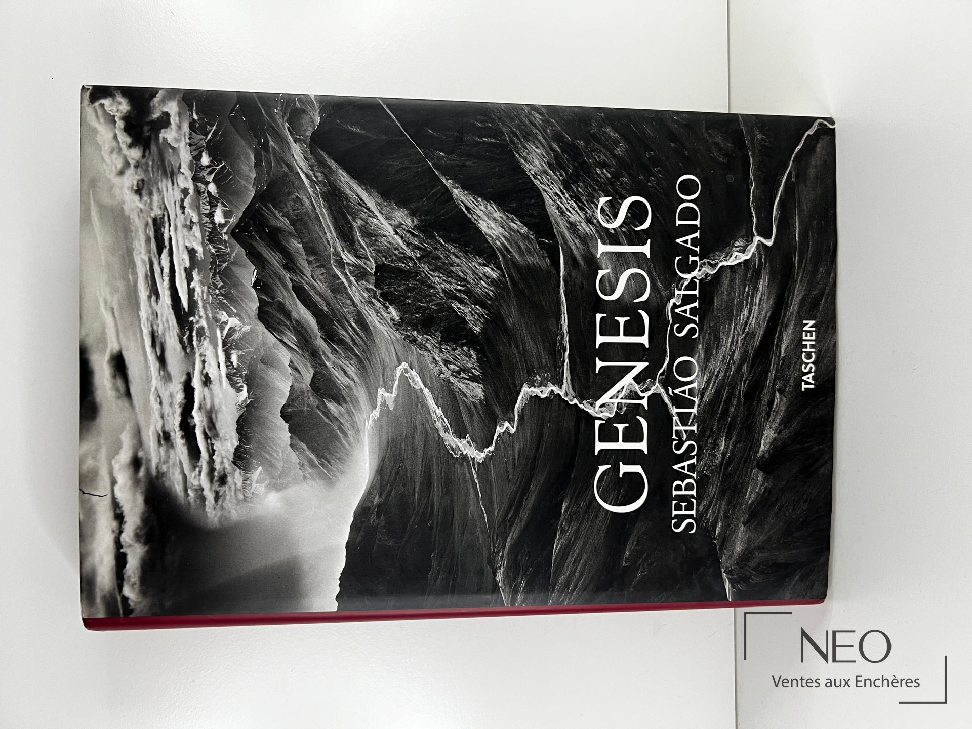 Couverture illustrée du livre Genesis de Sebastiao Salgado