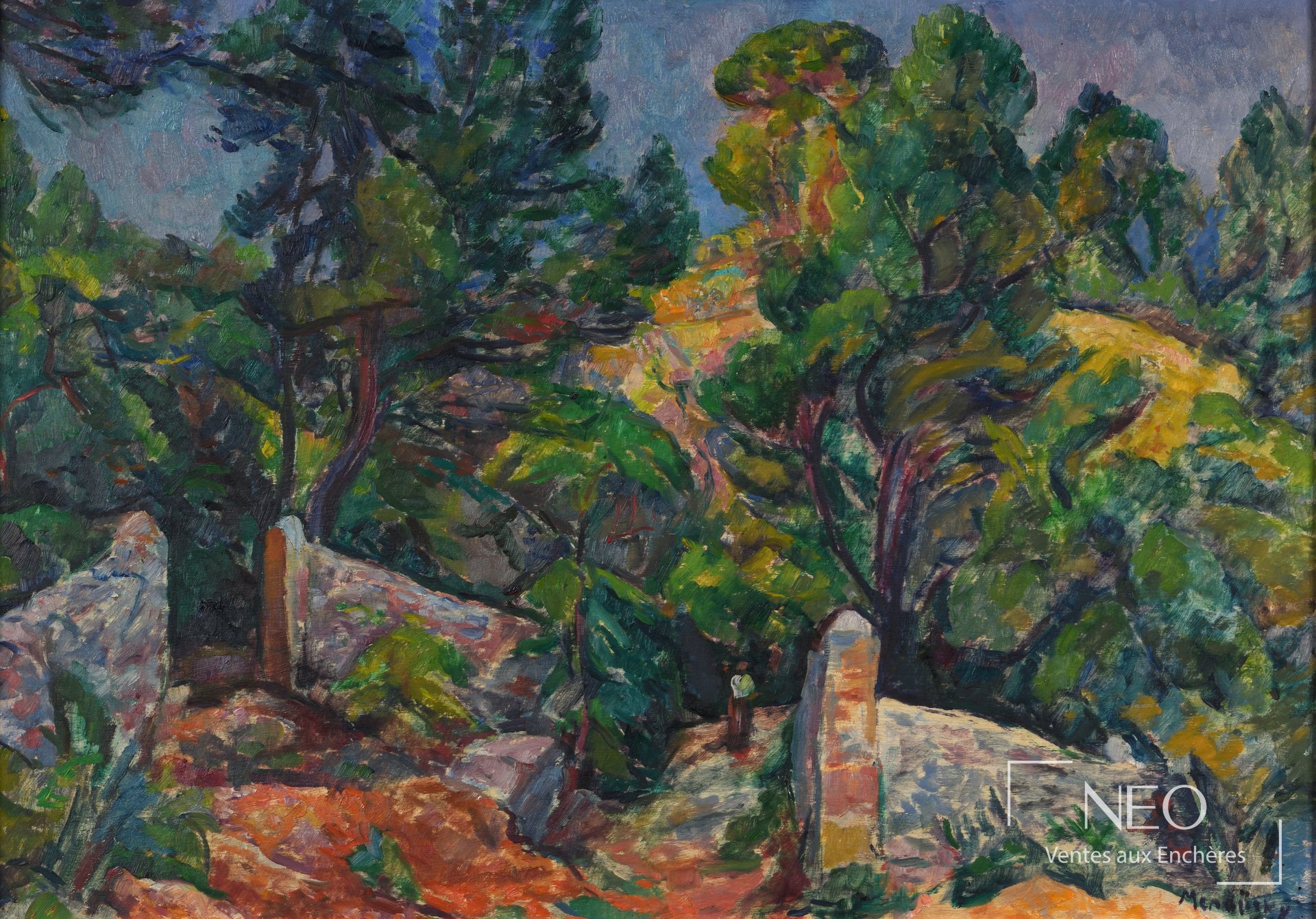 Paysage de Provence de Serge Mendjisky