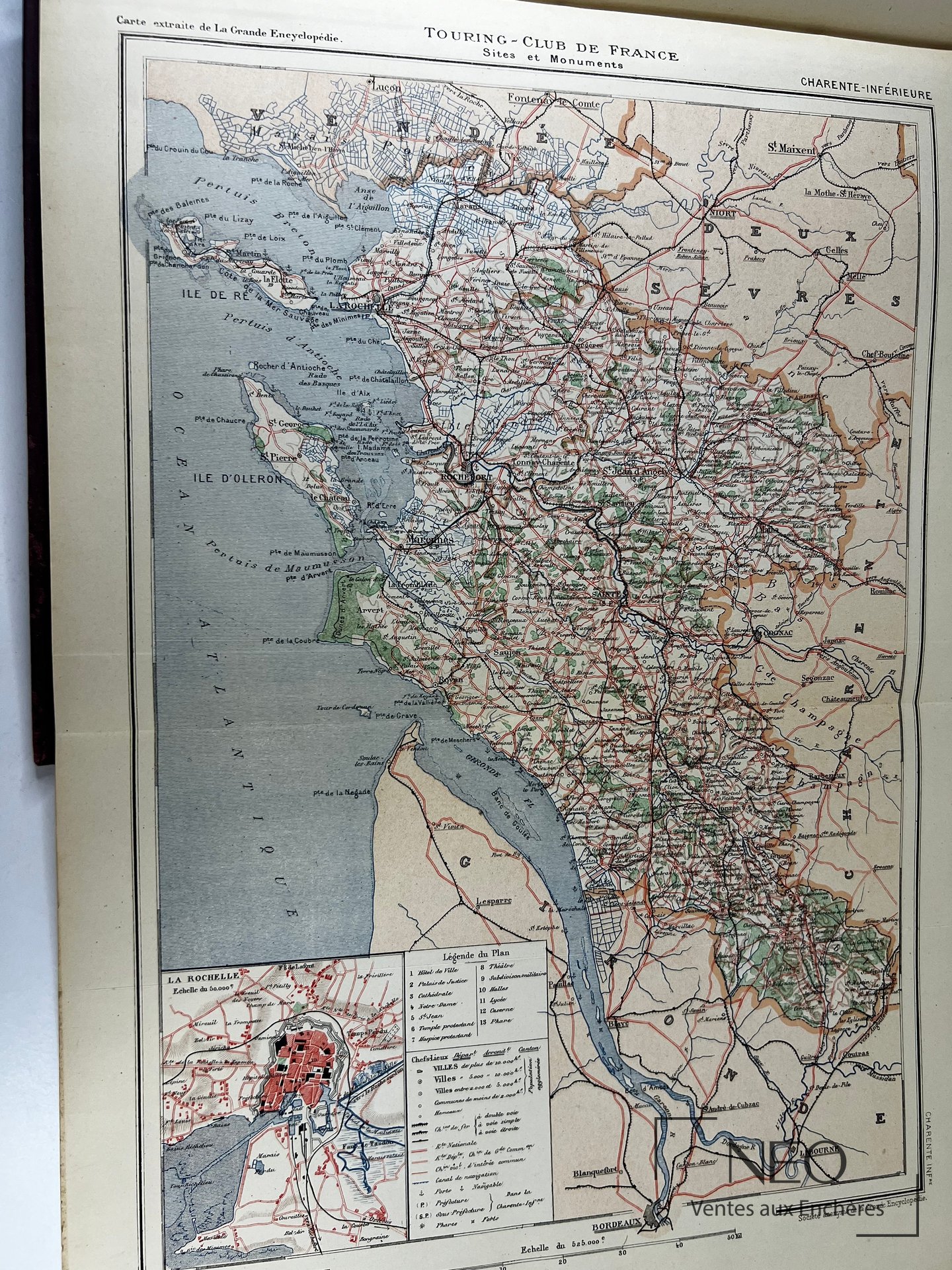 Sites et Monuments Angoumois et Saintonge, Touring Club de France, 1904