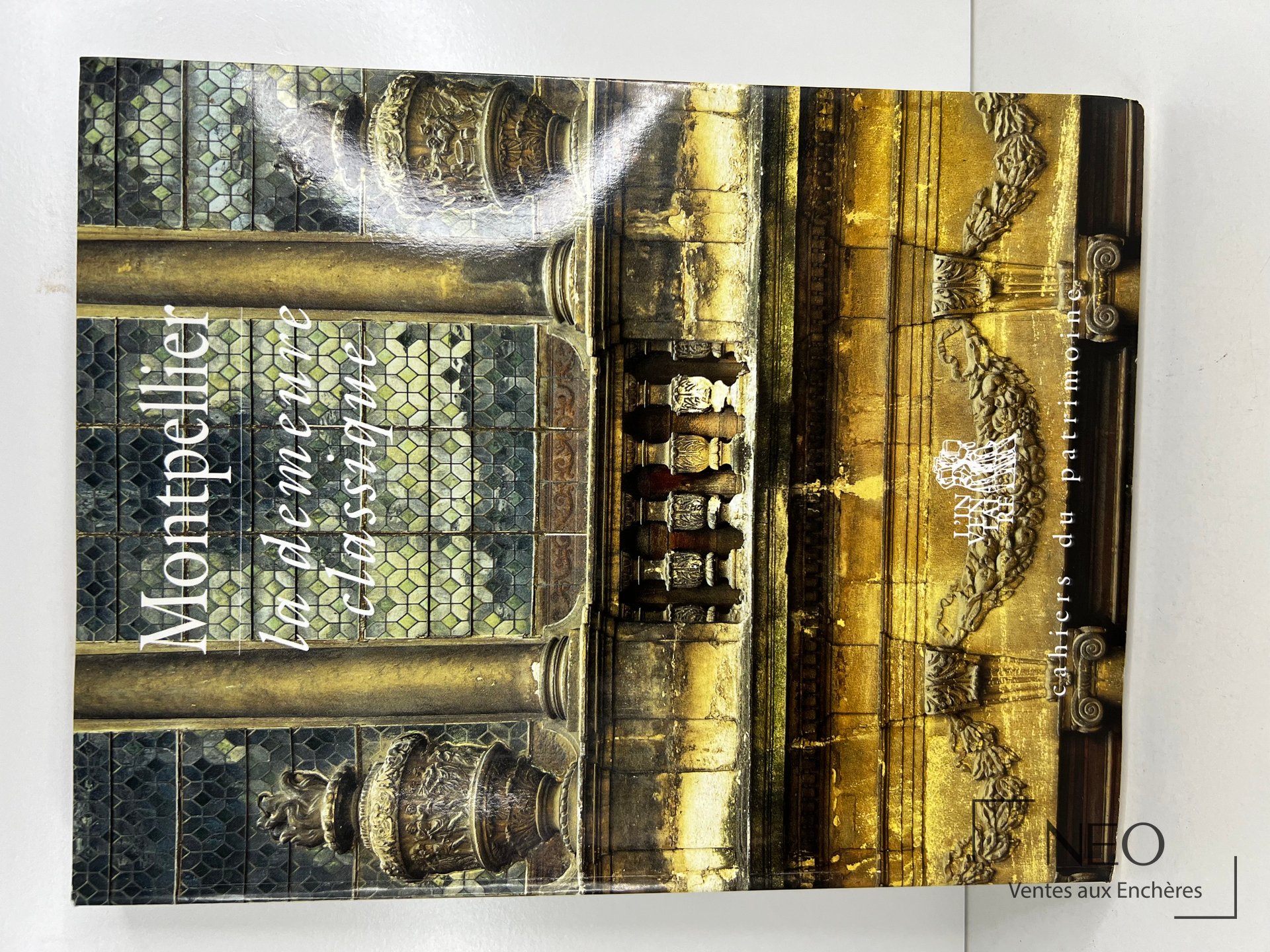 Couverture du livre Montpellier - La demeure classique avec vue architecturale dorée