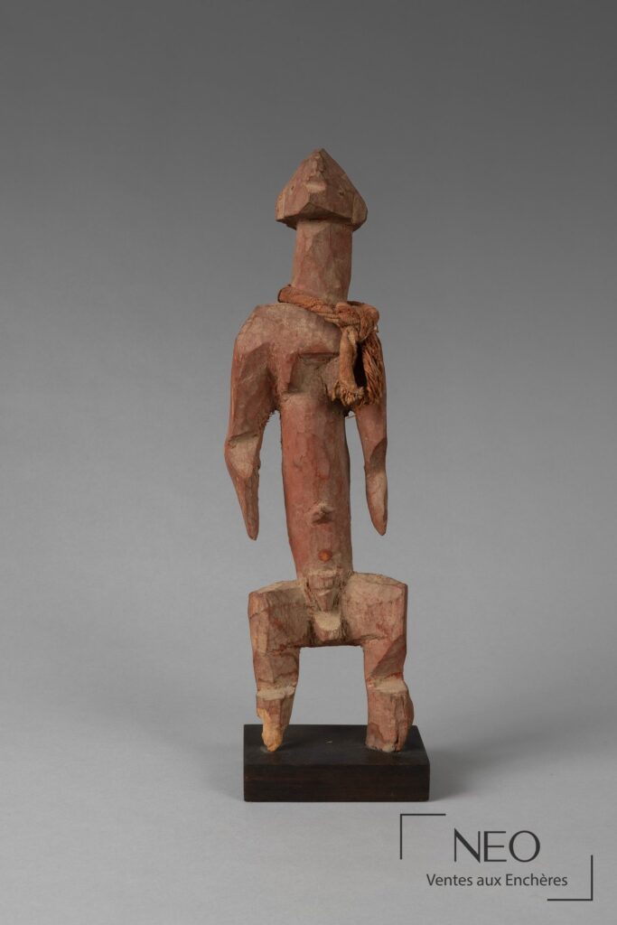Statue en bois Montol Nigeria