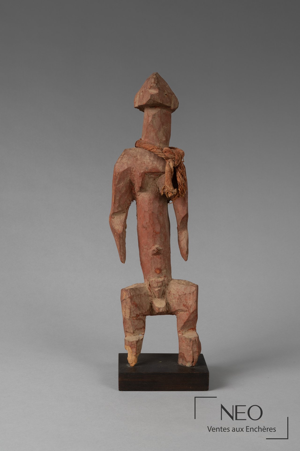 Statue en bois Montol Nigeria