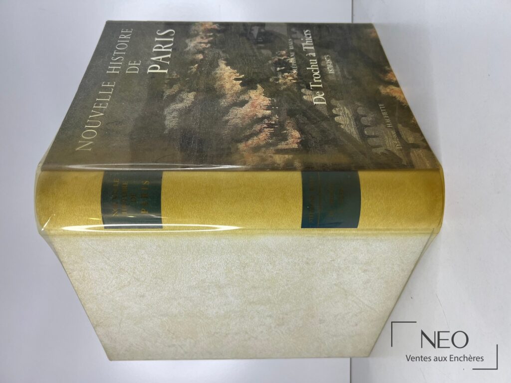 Couverture illustrée du livre Nouvelle histoire de Paris de Stéphane Rials