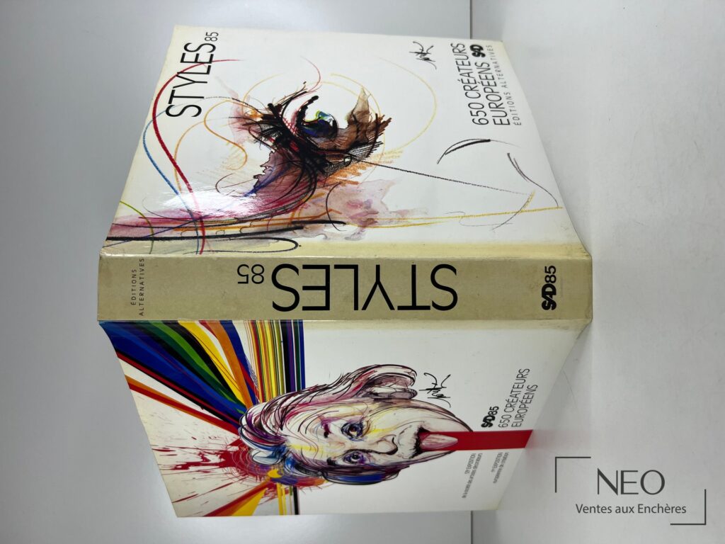 Couverture illustrée du livre Styles 85 650 Créateurs Européens