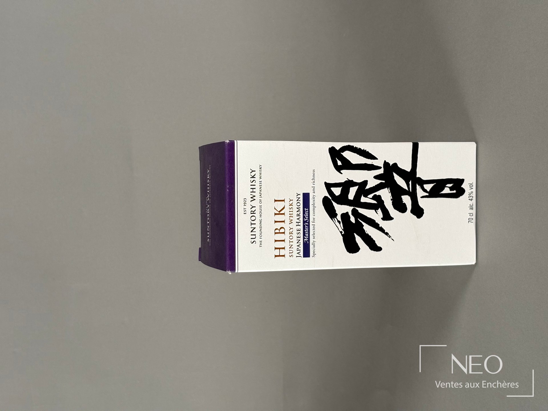 Étui d’origine Suntory Hibiki Japanese Harmony Master’s Select