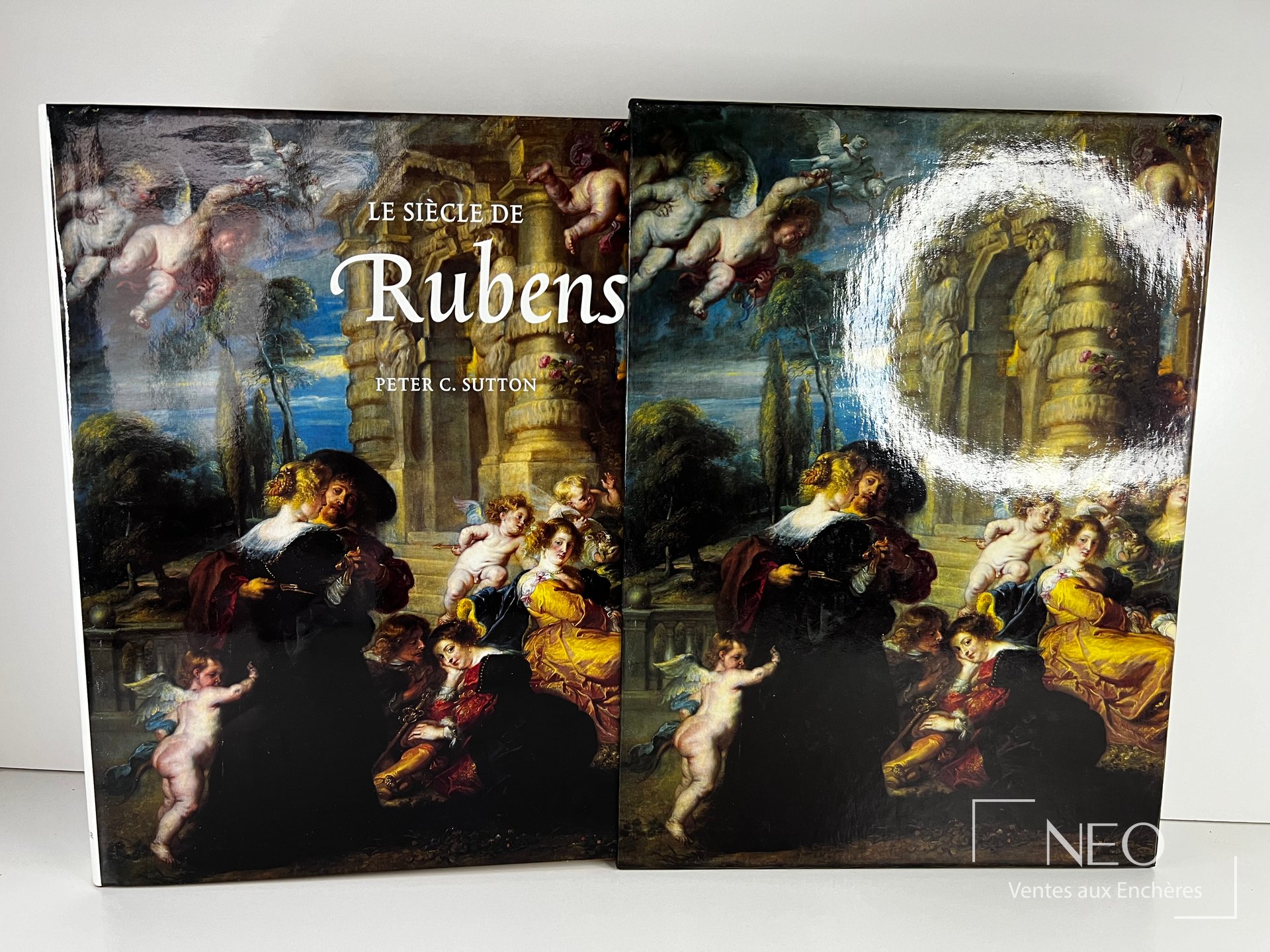 Couverture illustrée du livre Le Siècle de Rubens de P-C. Sutton
