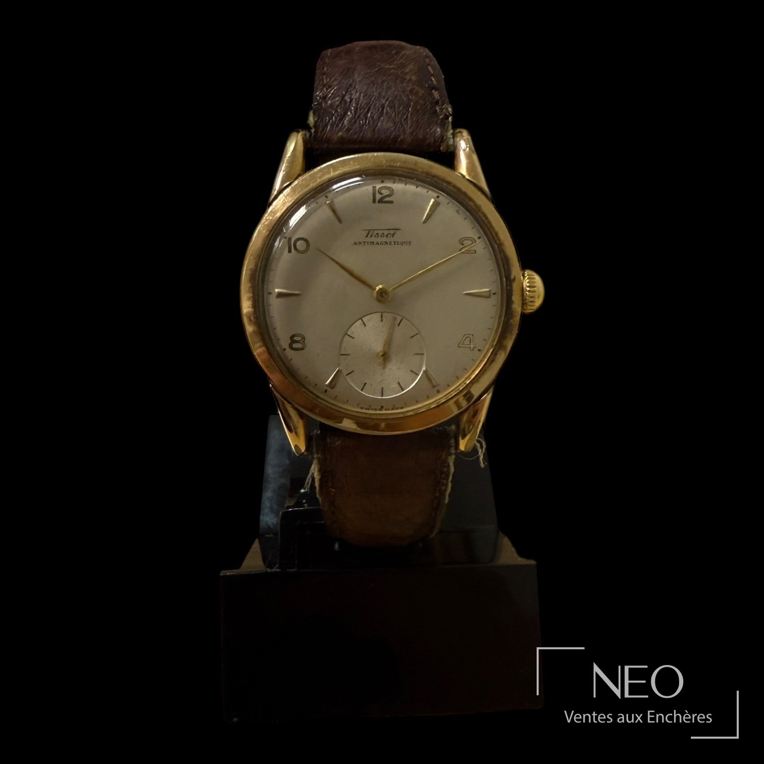 Montre Tissot Antimagnétique ronde