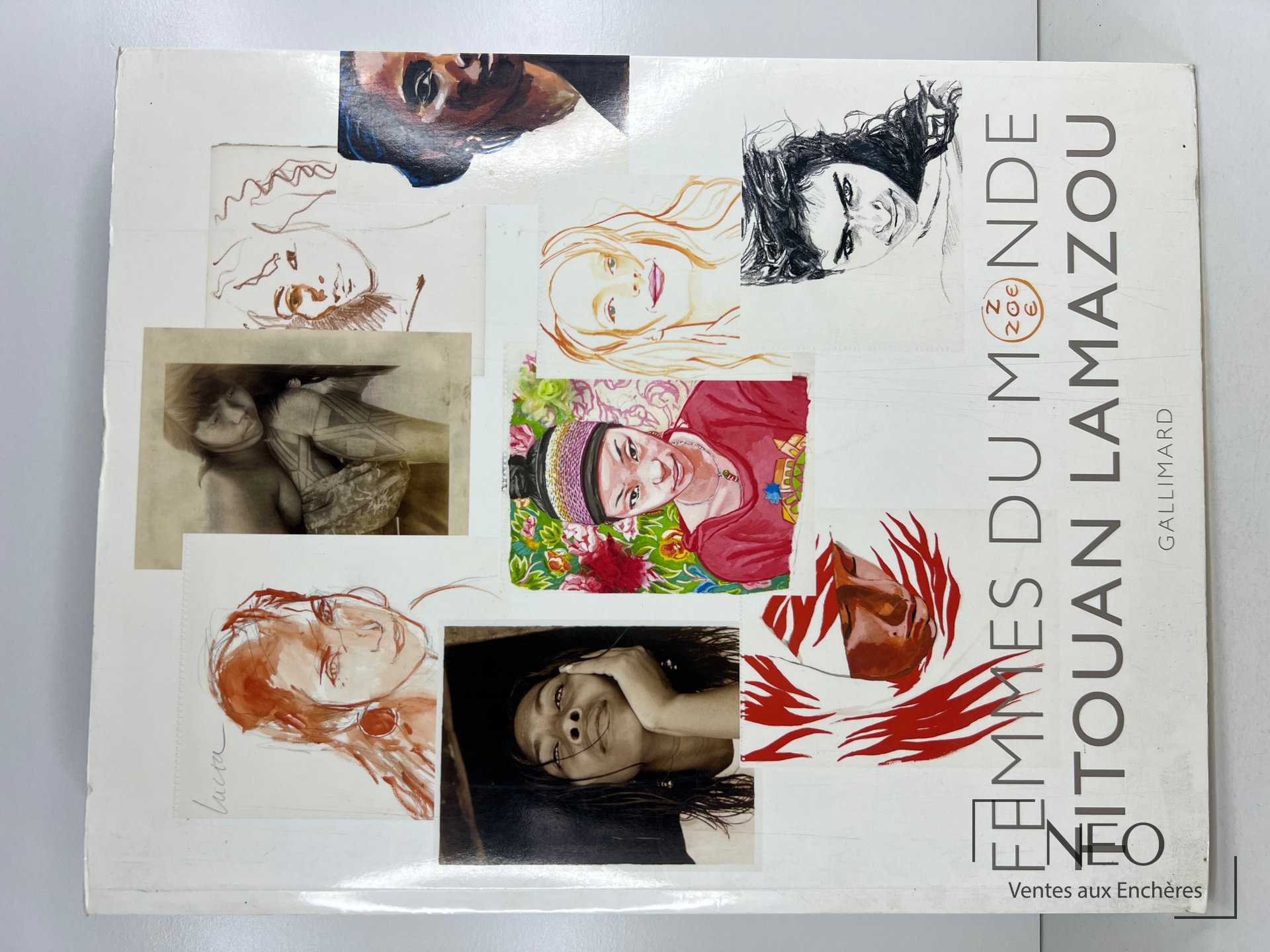 Couverture illustrée du livre Femmes du monde de Titouan Lamazou