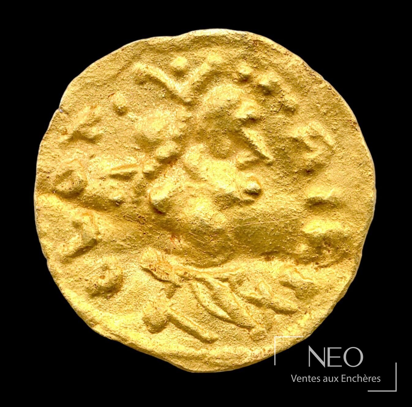 Triens de Clotaire II roi des Francs, Provence probable Arles