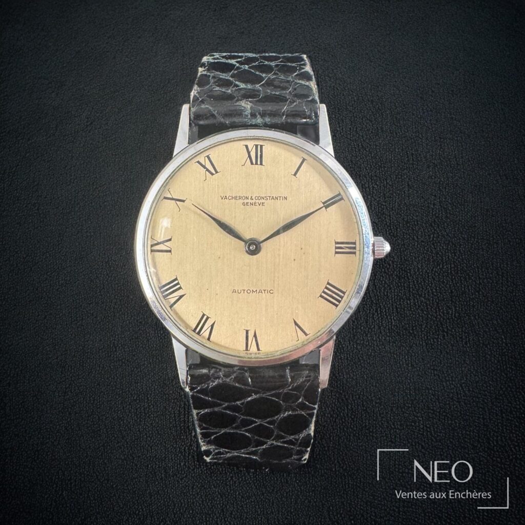 Montre Vacheron Constantin à cadran saumon