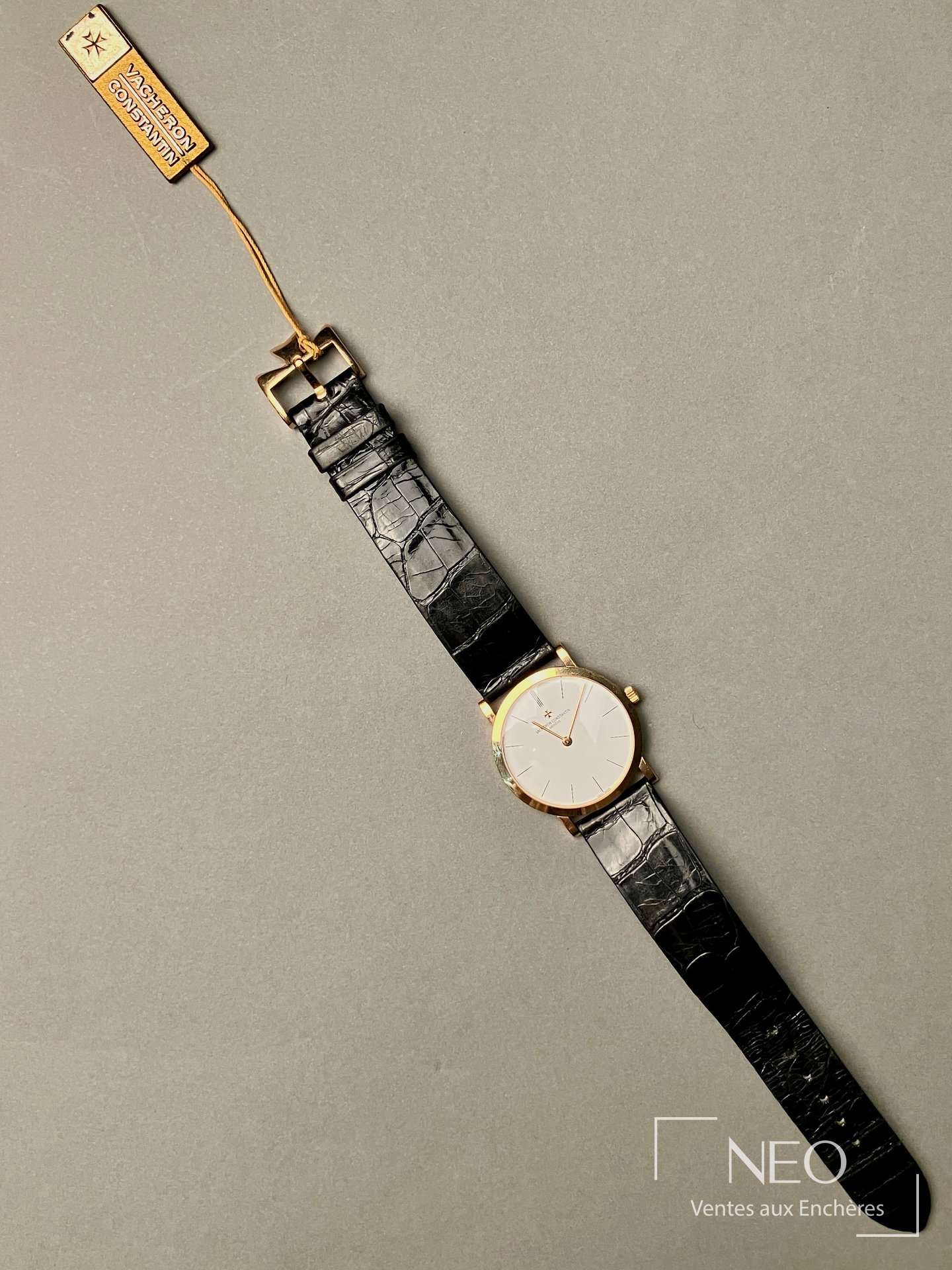 Vacheron Constantin Patrimony montre bracelet ultra-plate en or rose 18 carats