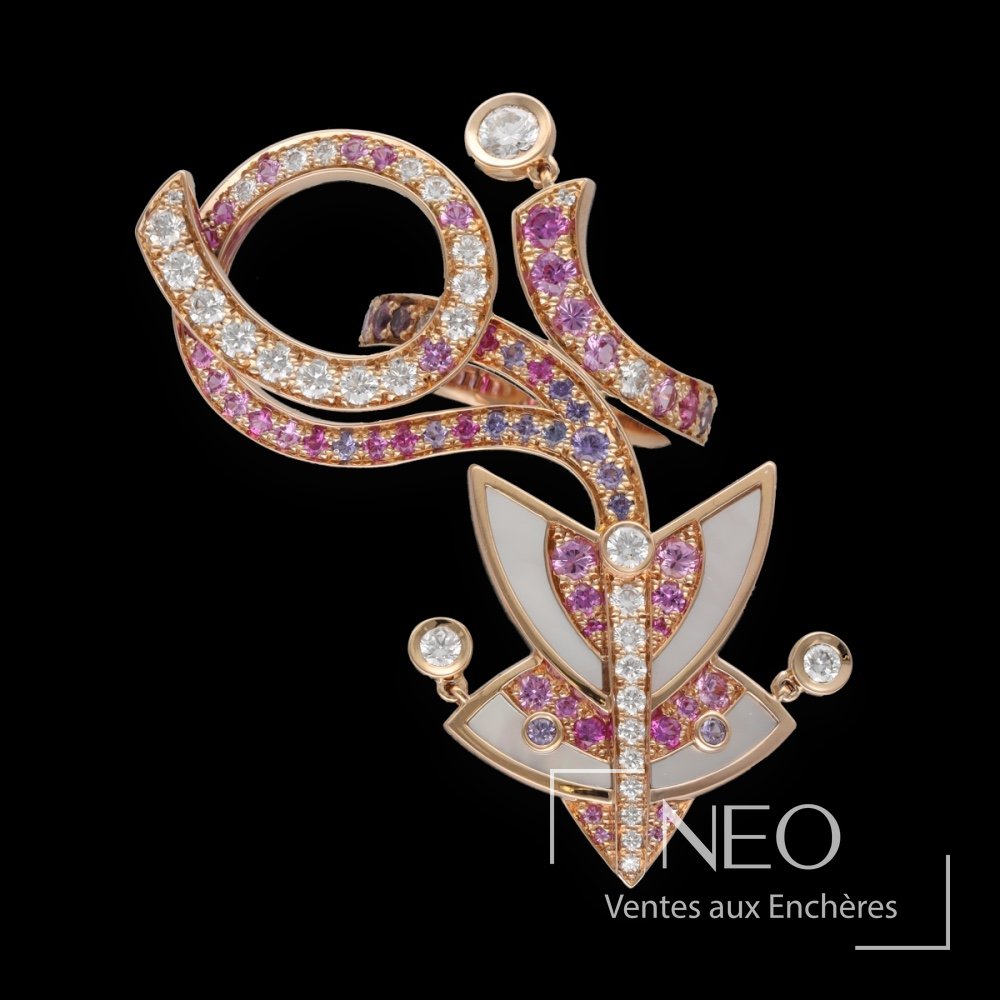Bague Van Cleef & Arpels en or rose