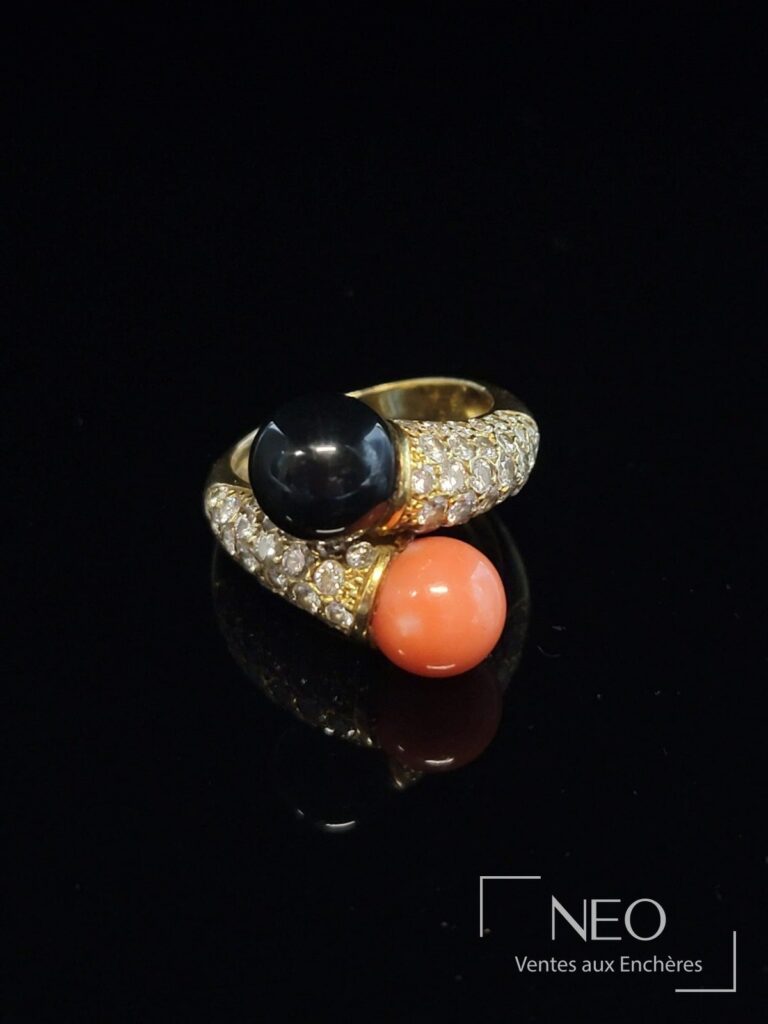 Bague Van Cleef & Arpels Croisée en or jaune
