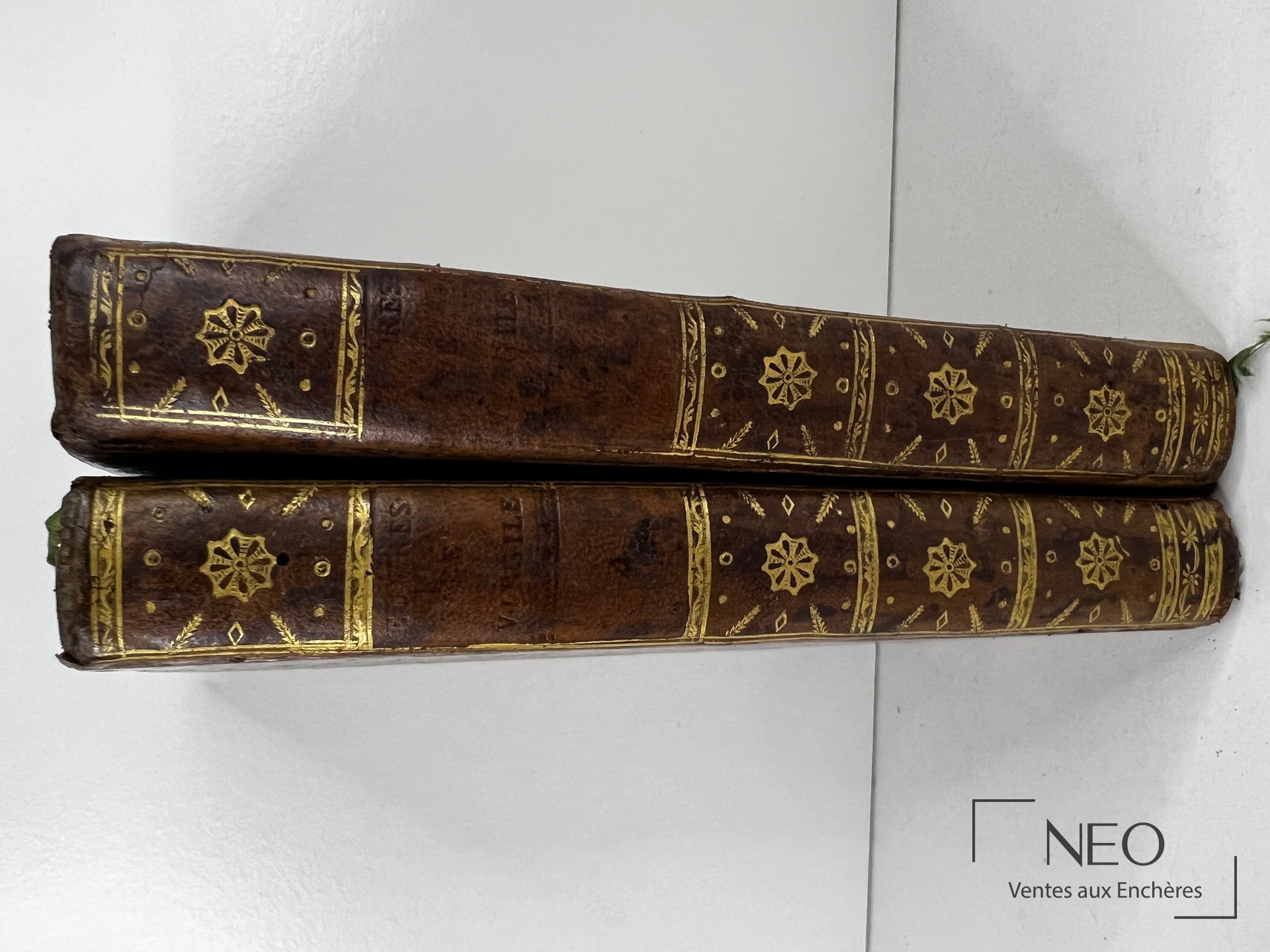 VIRGILE, Les œuvres de Virgile, tome I et tome IV, édition de 1787