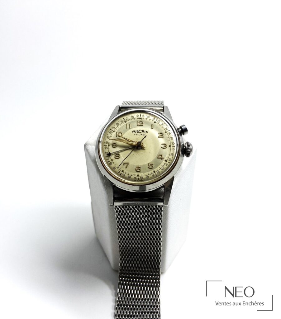 Montre Vulcain Cricket en acier