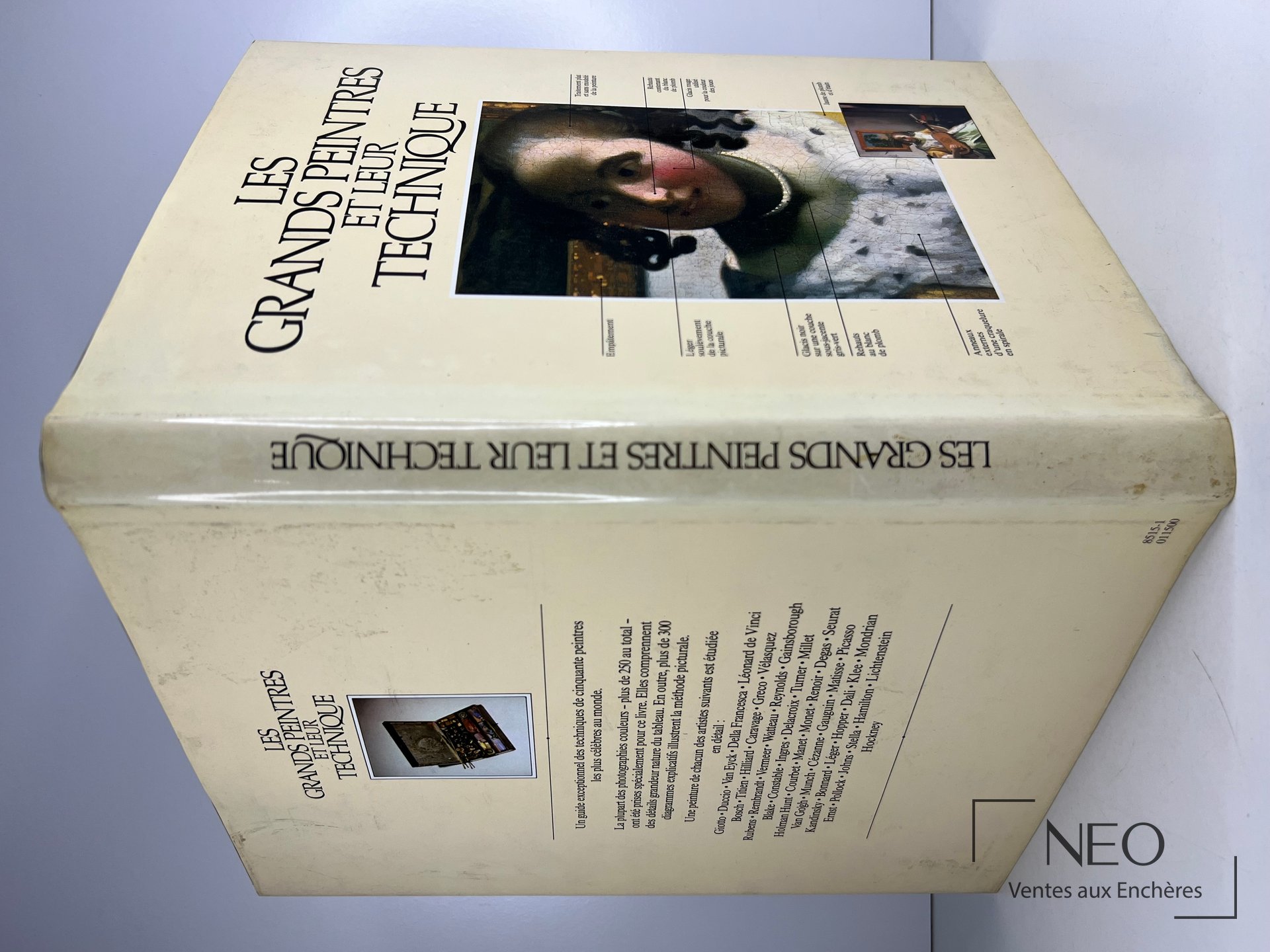 Couverture du livre Les grands peintres et leur technique