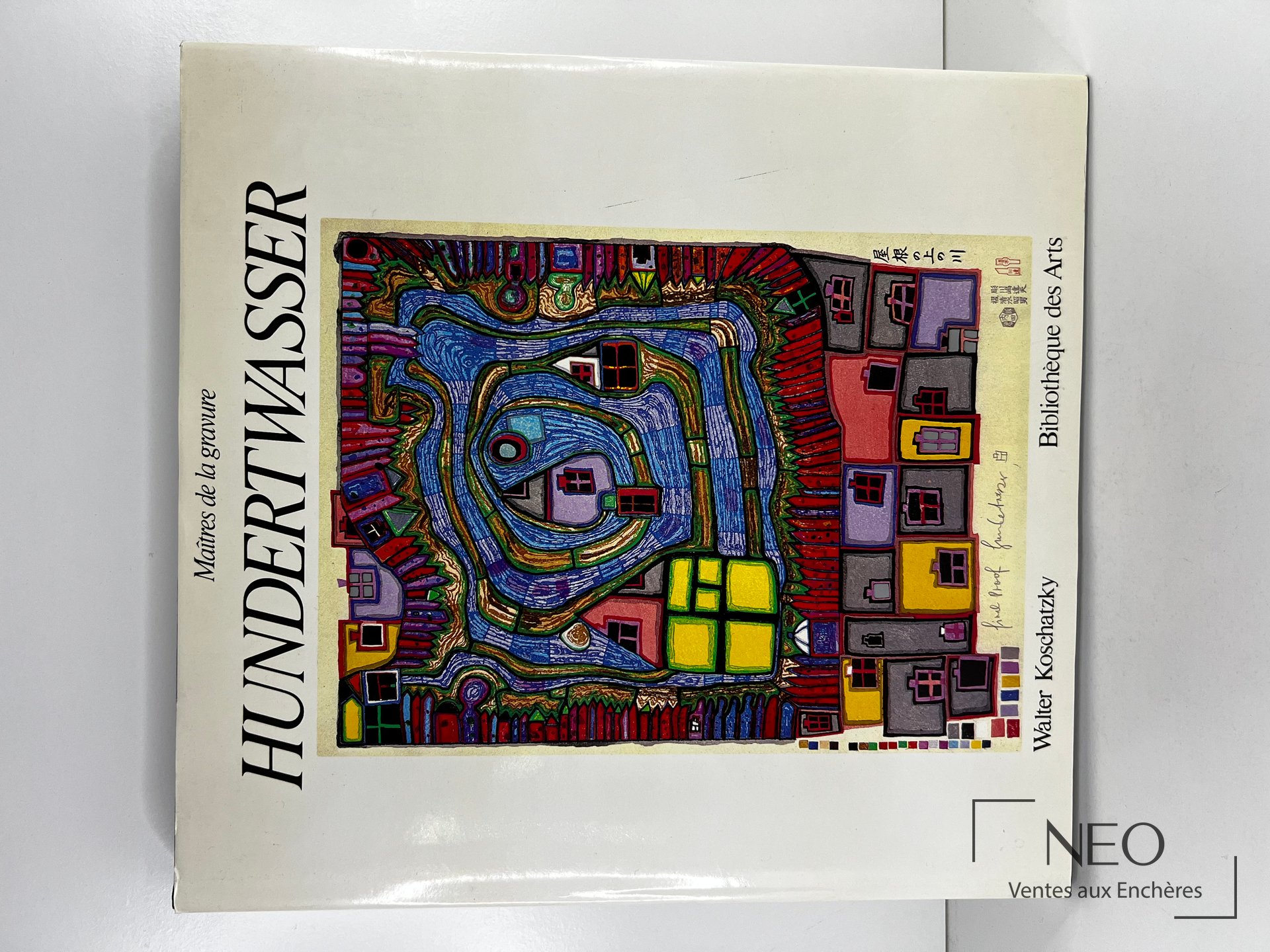 Couverture illustrée du livre Hundertwasser de Walter Koschatzky