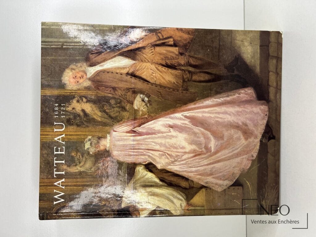 Couverture illustrée du catalogue Watteau 1684-1721