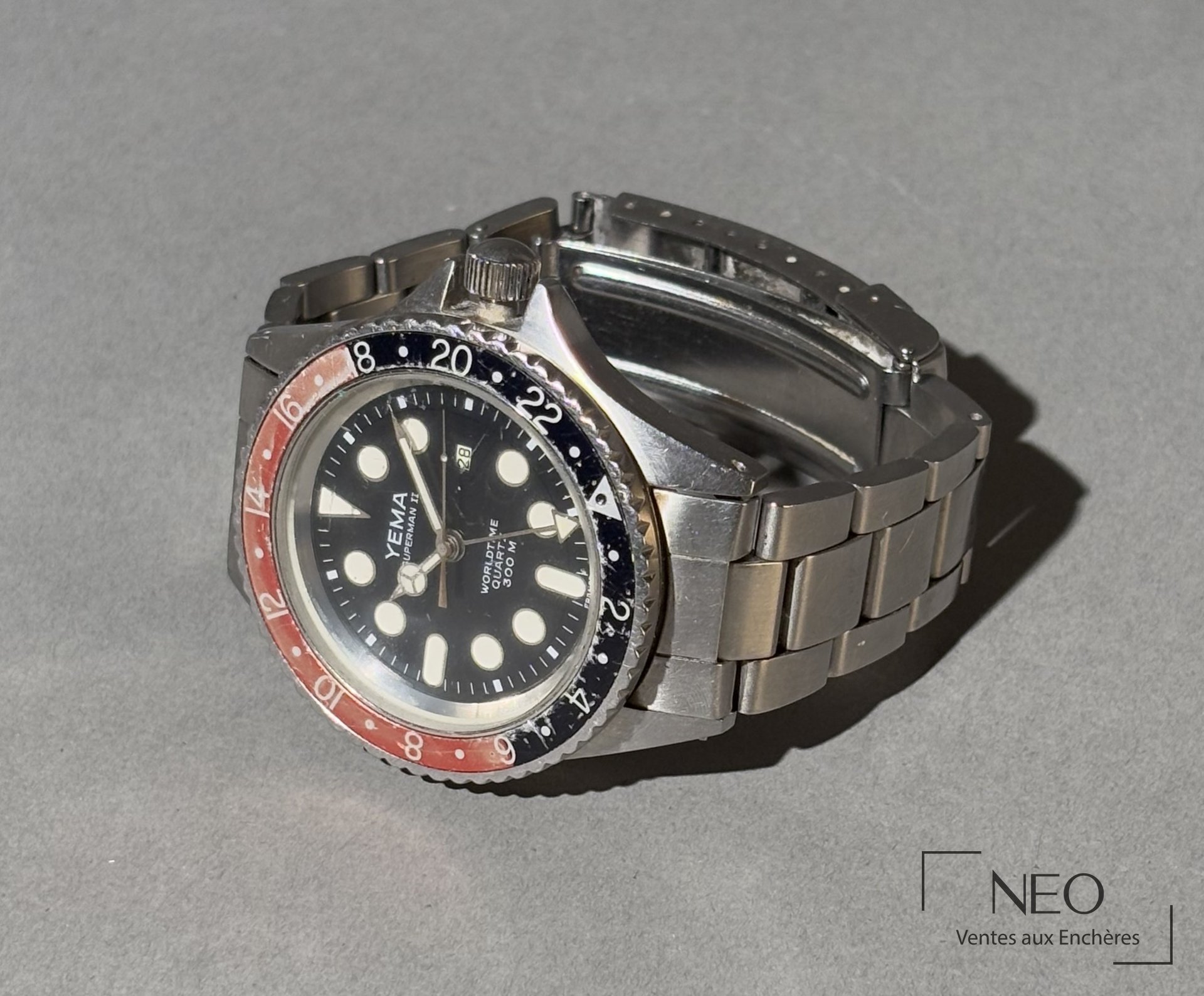 Montre YEMA Superman II en acier
