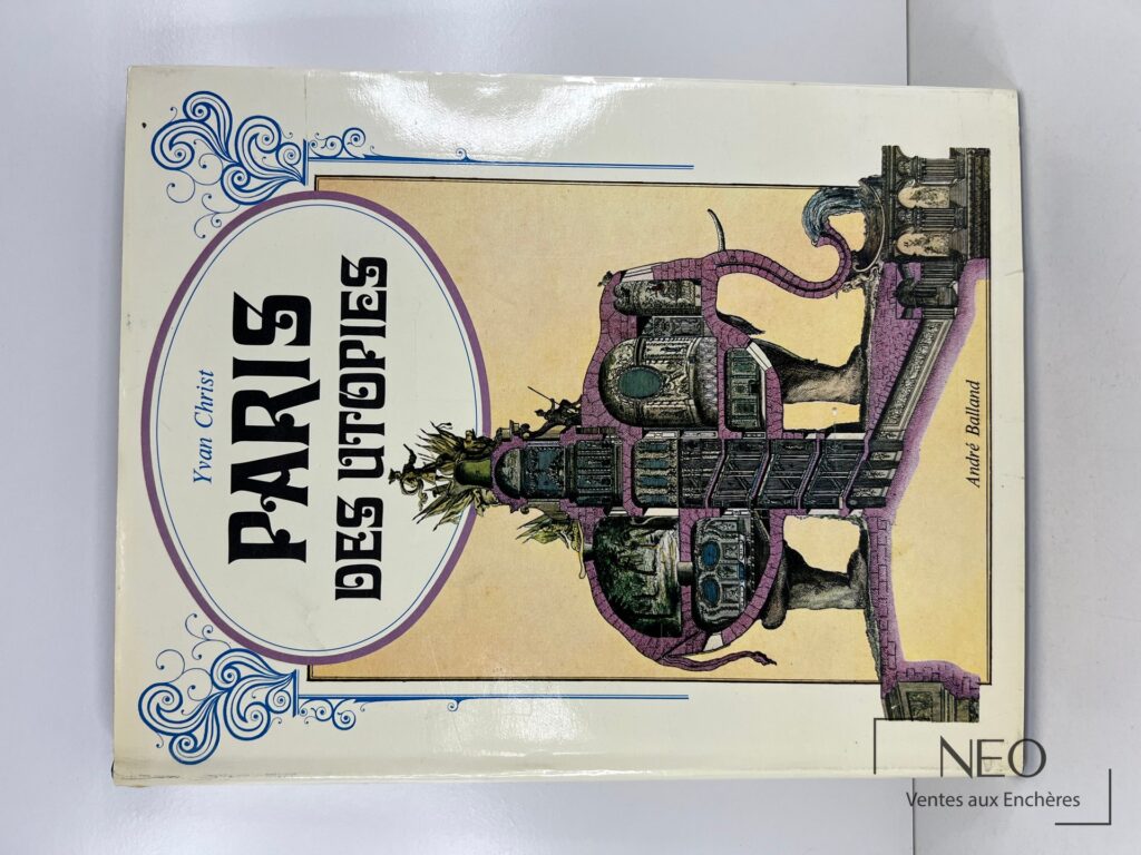 Couverture illustrée du livre Paris des Utopies de Yvan Christ