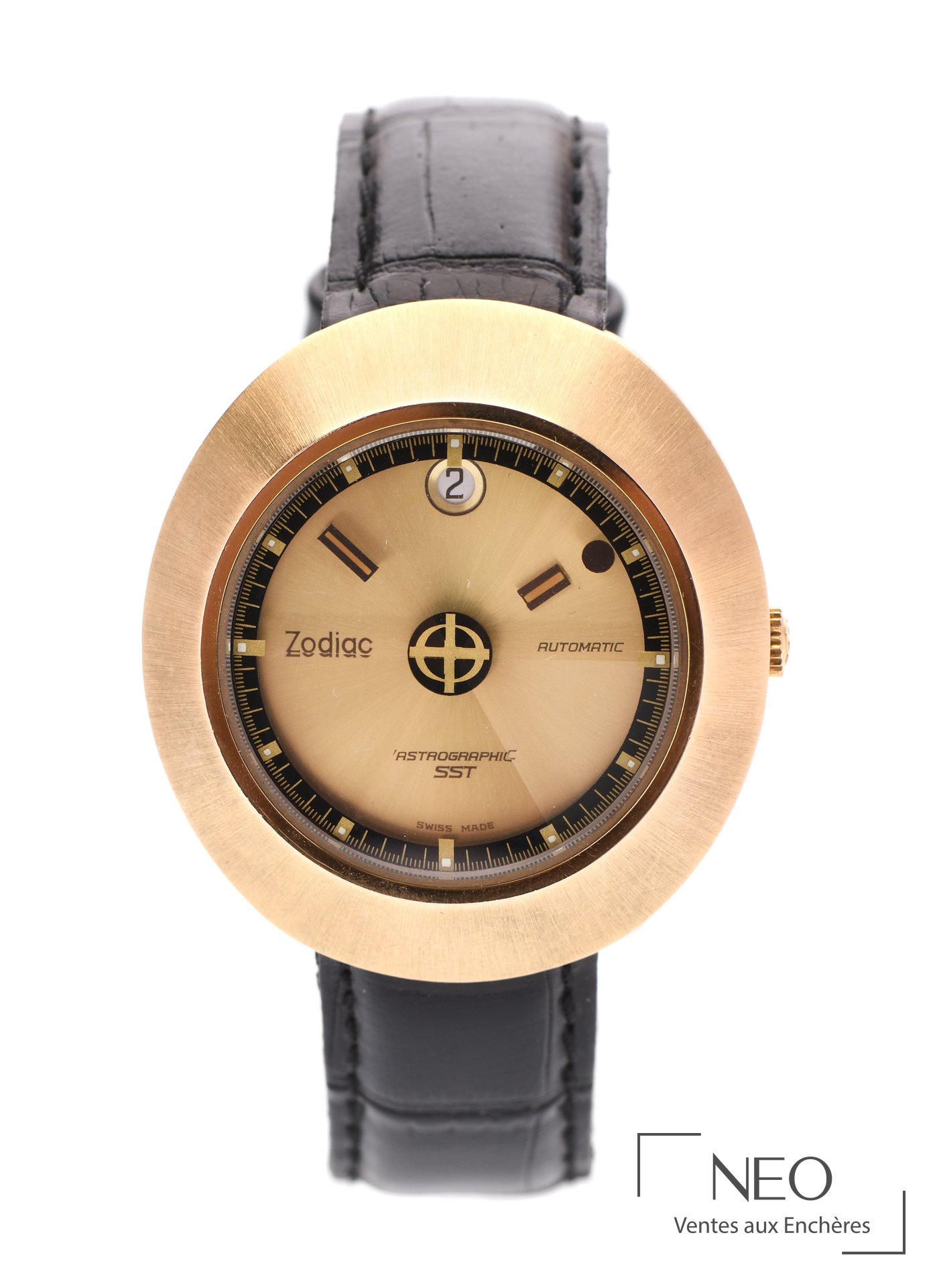Montre-bracelet Zodiac Astrographic vue de face