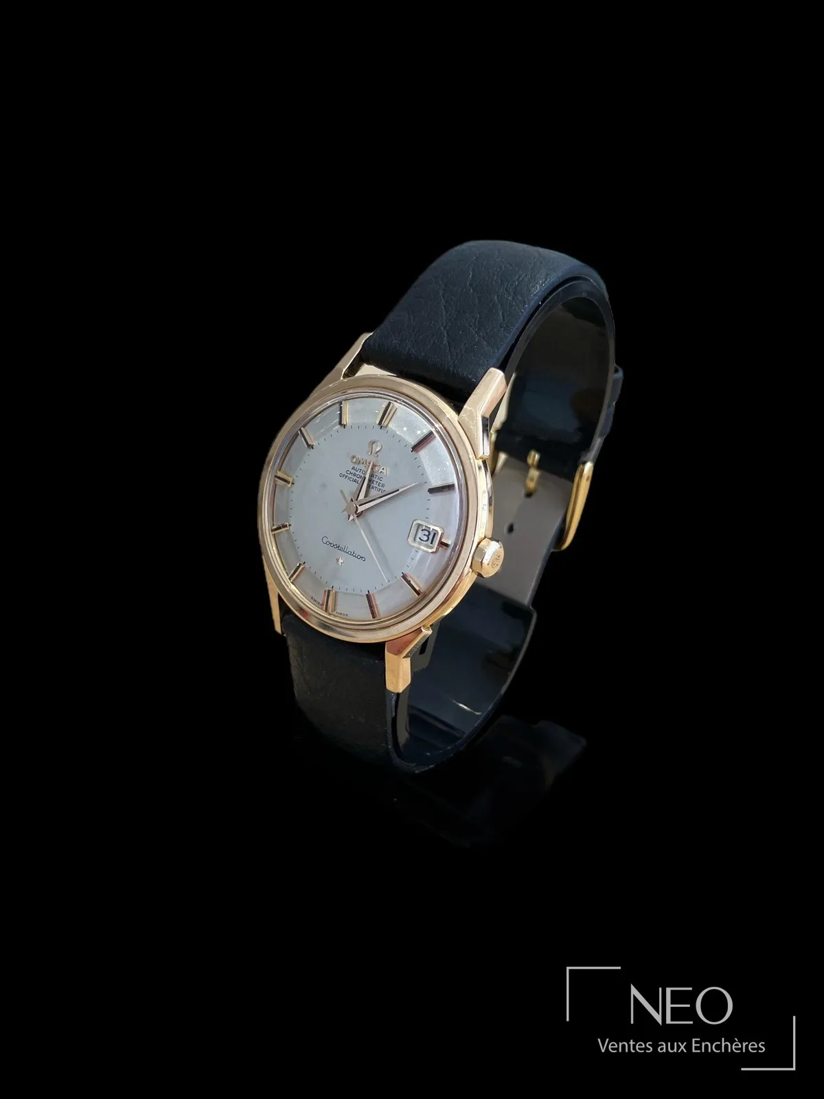 Omega Constellation pie-pan en or jaune, expertise et estimation de montre Omega