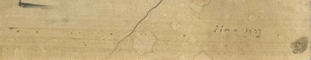 Signature šima 1933 en petites lettres sur la toile de Joseph Sima vendue par NEO Enchères