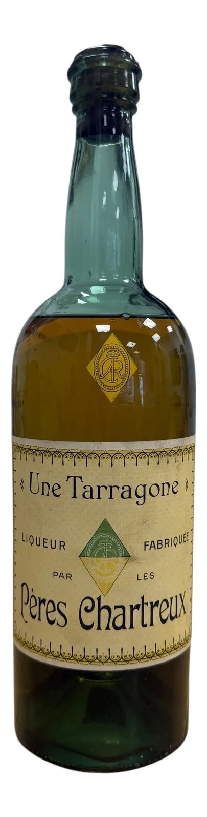Bouteille de Chartreuse Jaune Tarragone période 1904-1930 expertisée par NEO Enchères